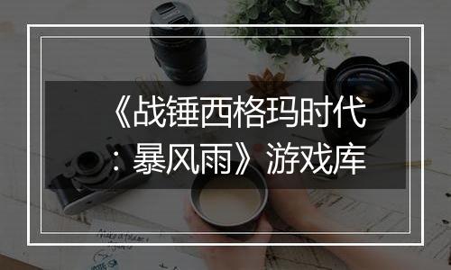 《战锤西格玛时代：暴风雨》游戏库