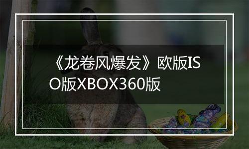 《龙卷风爆发》欧版ISO版XBOX360版