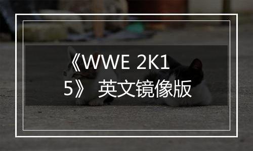 《WWE 2K15》 英文镜像版