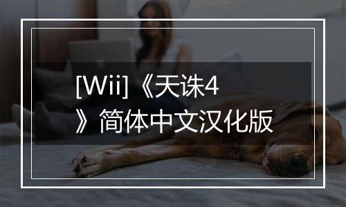[Wii]《天诛4》简体中文汉化版