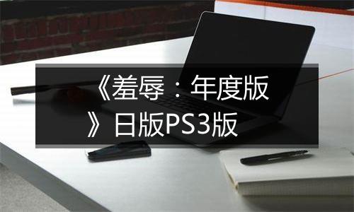 《羞辱：年度版》日版PS3版