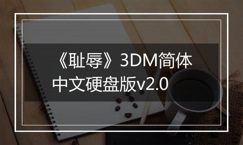 《耻辱》3DM简体中文硬盘版v2.0
