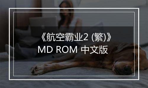 《航空霸业2 (繁)》MD ROM 中文版