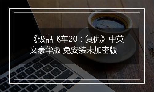 《极品飞车20：复仇》中英文豪华版 免安装未加密版