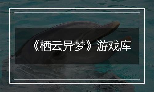 《栖云异梦》游戏库