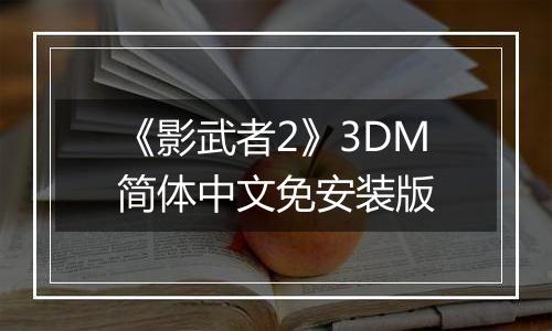《影武者2》3DM简体中文免安装版