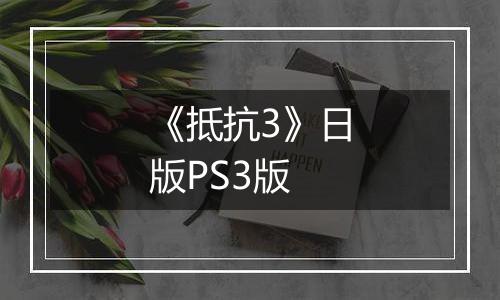《抵抗3》日版PS3版