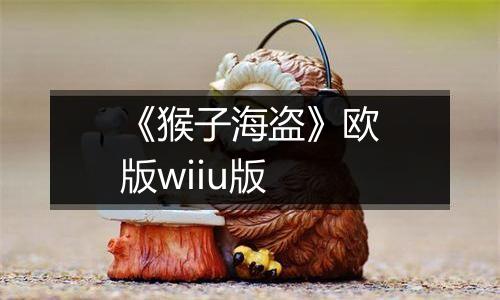 《猴子海盗》欧版wiiu版