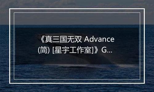 《真三国无双 Advance (简) [星宇工作室]》GBA ROM 中文版