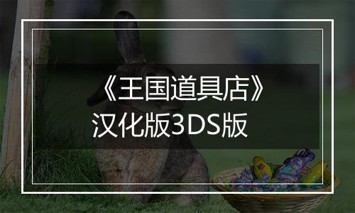 《王国道具店》汉化版3DS版