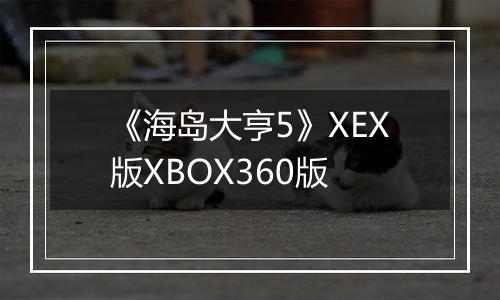 《海岛大亨5》XEX版XBOX360版