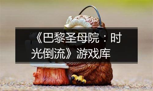 《巴黎圣母院：时光倒流》游戏库