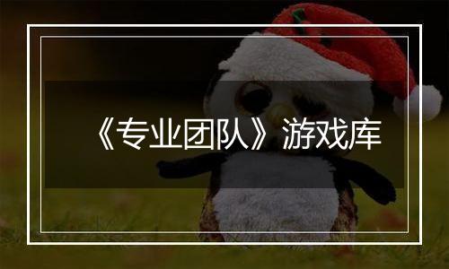 《专业团队》游戏库