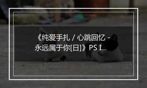 《纯爱手扎 / 心跳回忆 - 永远属于你[日]》PS ISO