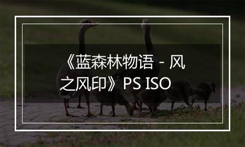 《蓝森林物语 - 风之风印》PS ISO