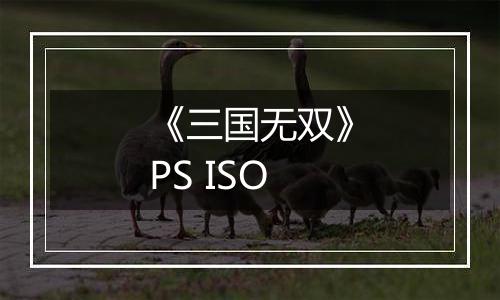 《三国无双》PS ISO
